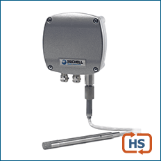 Digital Relative Humidity and Temperature Transmitter Remote Version for High Temperatures